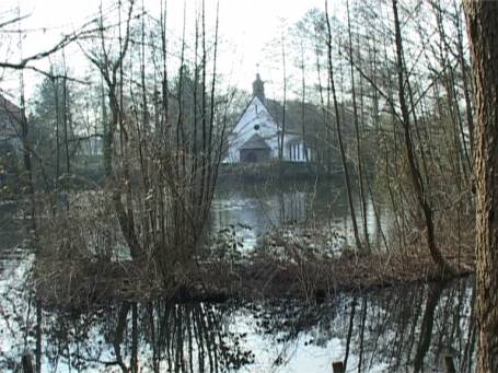 Straelen : Paesmühlenweg, Naherholungsgebiet Paesmühle, Hochzeitskapelle und Weiher